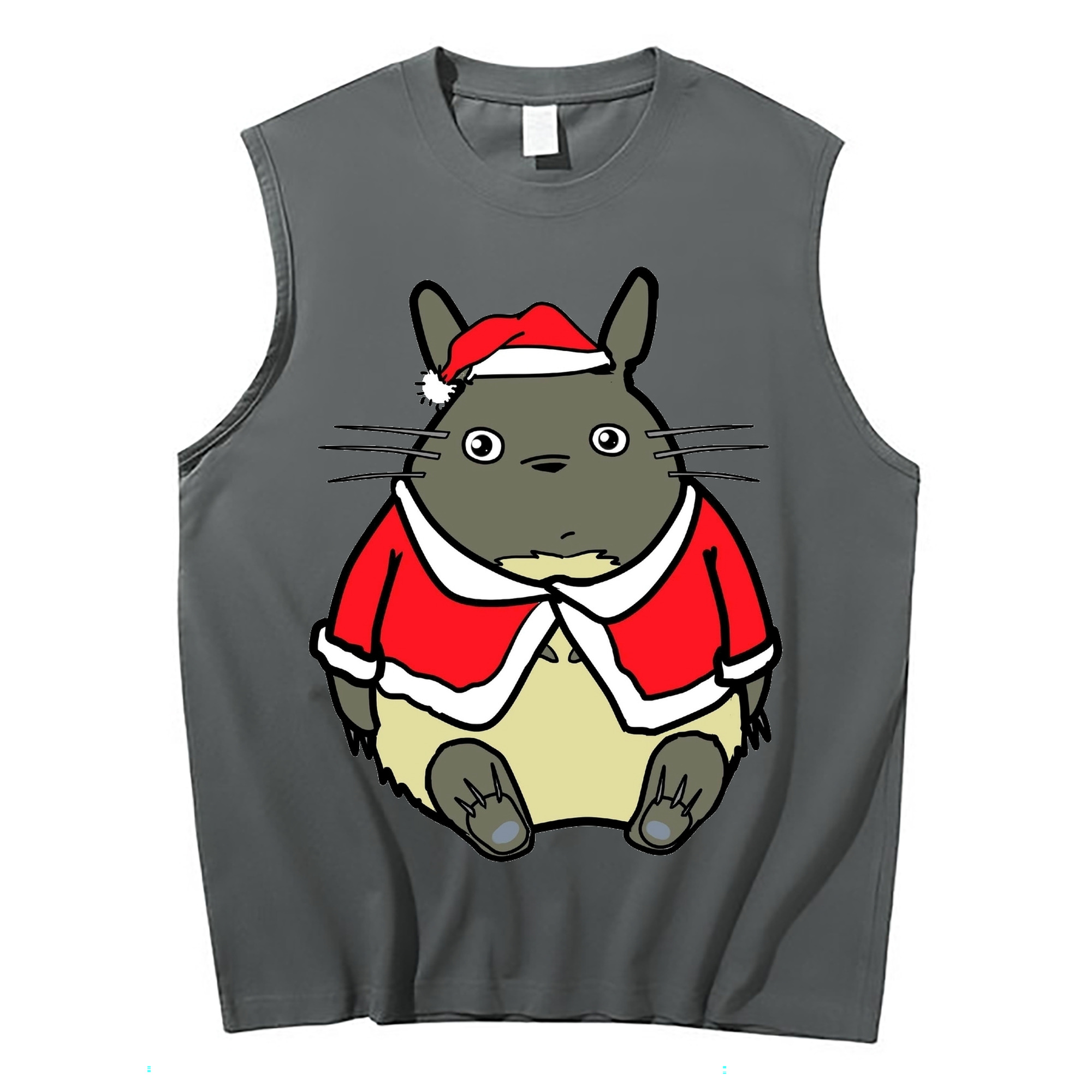 （画像用） となりのトトロ 草壁メイ 草壁サツキ My Neighbor Totoro Satsuki Kusakabe Mei Kusakabe コットン100％タンクトップ（フロントプリント）